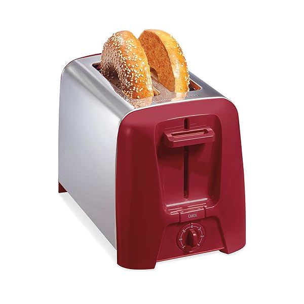Hamilton Beach 2 Slice Toaster: Extra Wide Slots, Shade Selector & Auto Shutoff - Perfect for Perfect Toast!