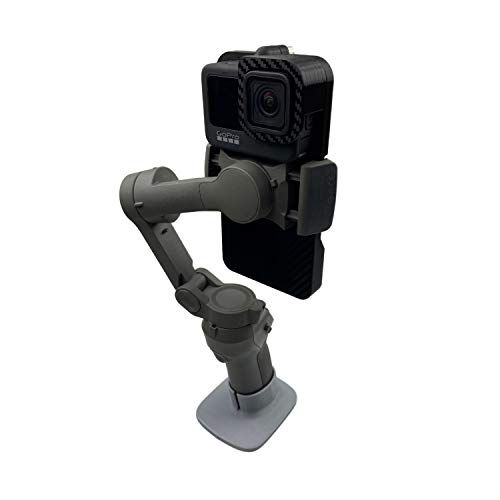 Handheld Gimbal Adapter for GoPro Hero 9: Switch Mount Plate for DJI Osmo Mobile 4 & 3