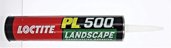 Henkel Loctite 1654392 PL500 Landscape Block Adhesive 6 Pack - 10 oz Tan for Strong Outdoor Bonding