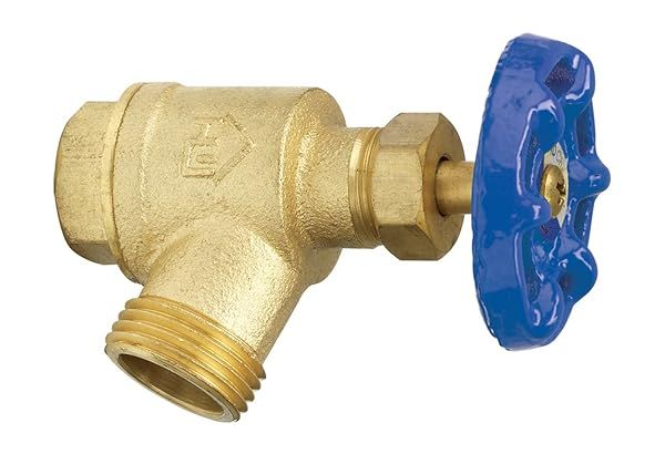 Homewerks VGRBNOB5B 1-Inch Brass Garden Valve with Bent Nose & Female Thread - Durable & Reliable