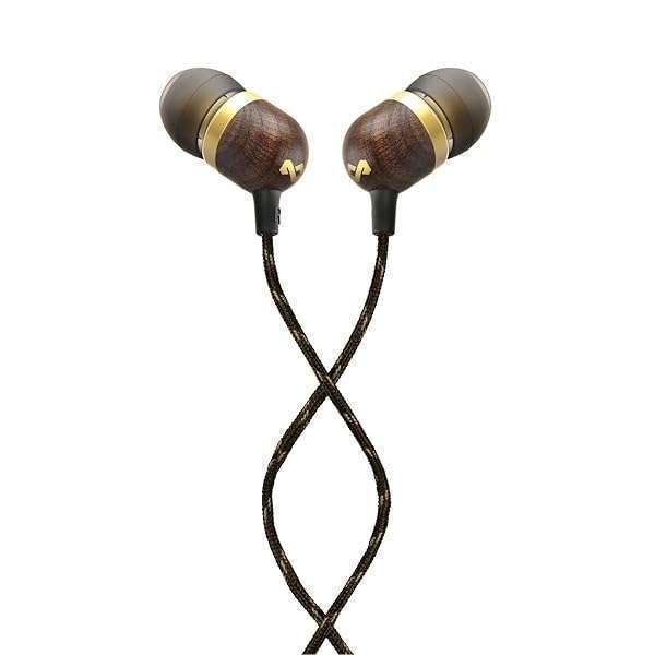 House of Marley Smile Jamaica: Eco-Friendly Wired Earphones with Microphone & Noise Isolation