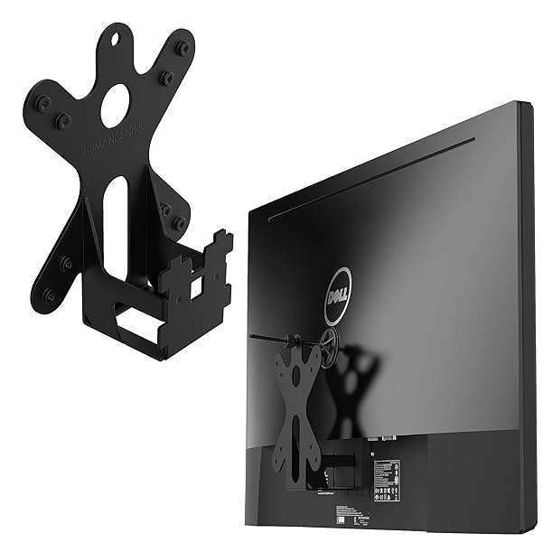 HumanCentric VESA Mount Adapter for Dell SE2416HX, SE2717HX & More - Perfect Fit for Your Monitor