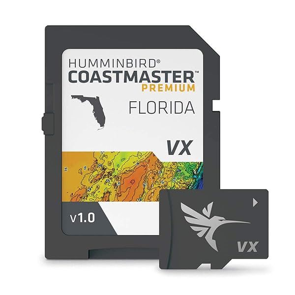 Humminbird 602014-1 CoastMaster Premium Florida V1 GPS Maps Micro Card - Ultimate Navigation Tool