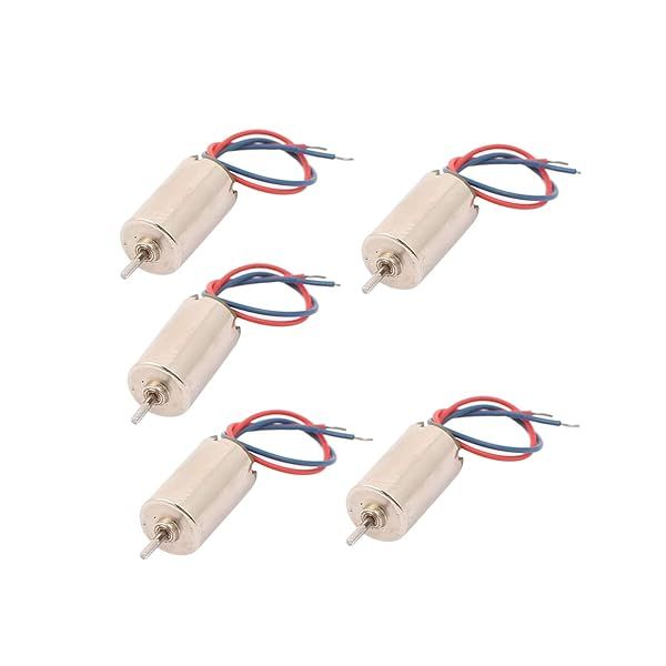 Buy Hxchen Coreless Micro DC Motor 6x12mm for Airplane Models - Pack of 5 for Optimal Performance