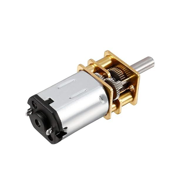 Hxchen DC 6V 300RPM N20 Mini Metal Gear Motor 3mm Shaft for Robot Wheel and DIY Toys