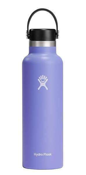 Hydro Flask Standard Flex Cap Lupine 21 Oz: Ultimate Insulated Water Bottle for Adventure