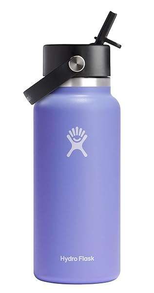 Hydro Flask Wide Flex Straw Cap Lupine 32 Oz - Ultimate Hydration Solution