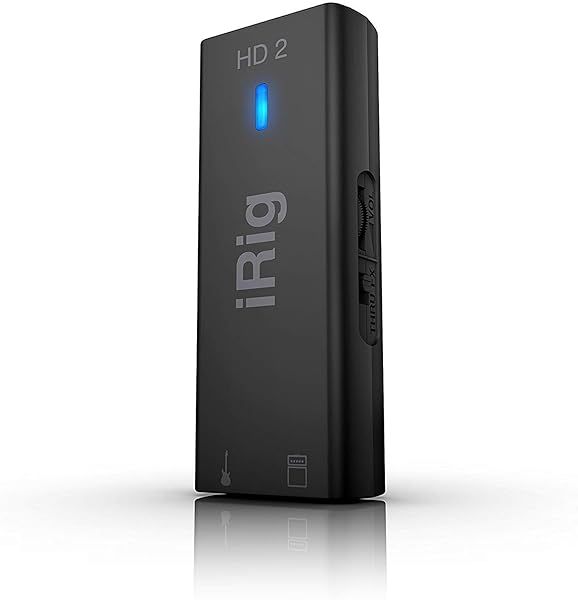 IK Multimedia iRig HD 2: High-Quality Guitar Audio Interface for iPhone, iPad, Mac & PC - 24-Bit, 96 kHz Recording
