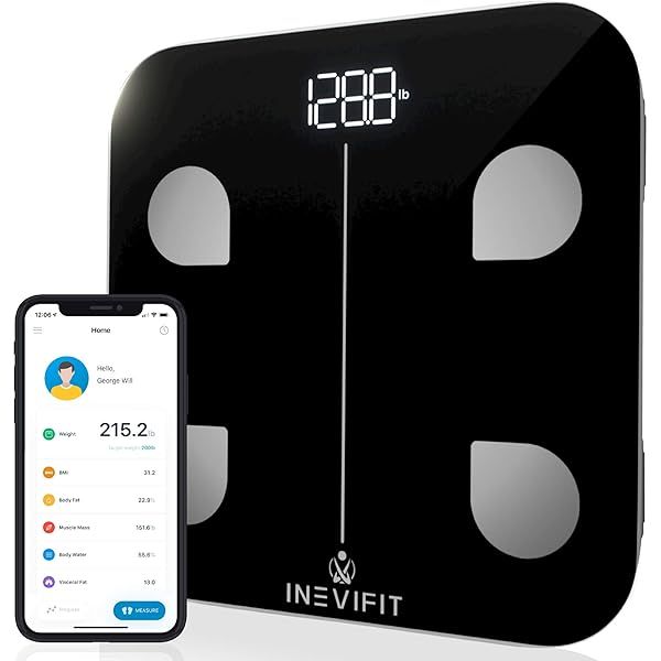 INEVIFIT Smart Body Fat Scale: Accurate Bluetooth Body Composition Analyzer for All Users