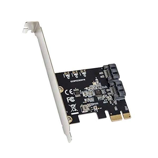 Upgrade Your PC with I/O CREST 2 Port SATA III PCIe 3.0 Controller Card - Add Two SATA 3.0 Devices Easily!