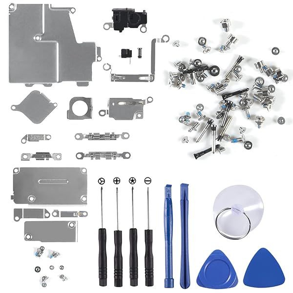 iPhone 12 Pro Inner Parts Replacement Kits: Bracket, Screws & Repair Tools Included