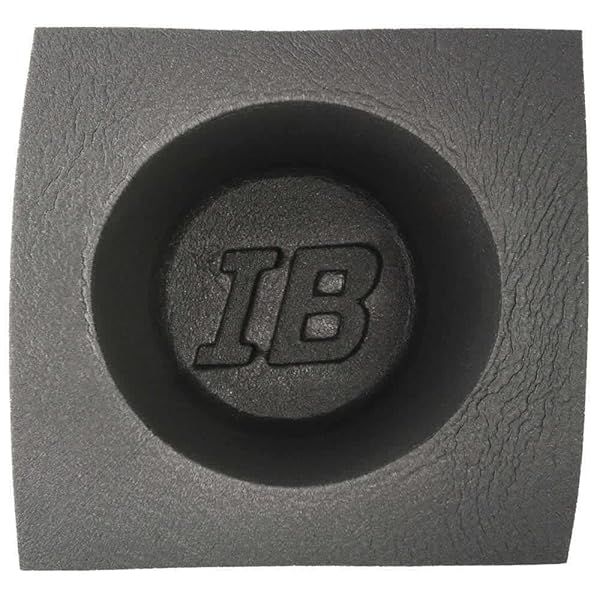 Buy Install Bay 6.5 Inch Round Acoustic Speaker Baffles - Large Frame Pair for Enhanced Sound Quality