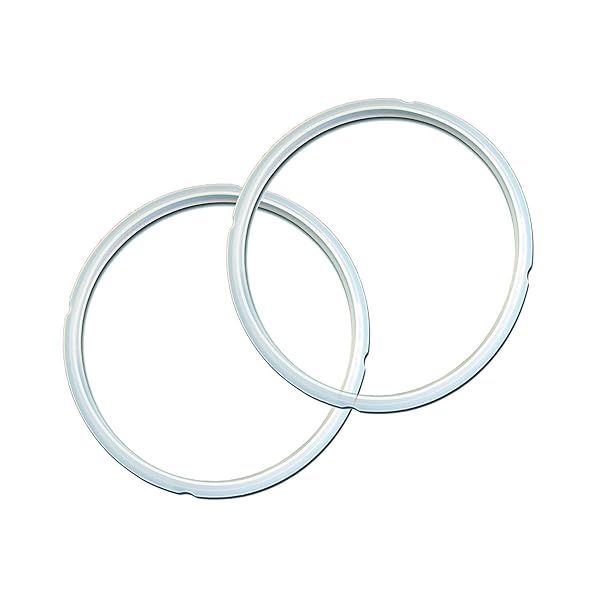 Instant Pot 2-Pack Sealing Rings for 5 & 6-Qt Cookers - BPA-Free Replacement Parts & Accessories