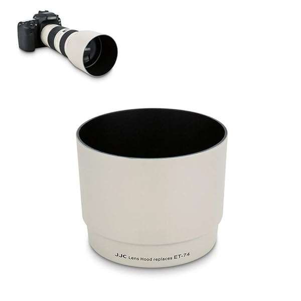 JJC Reversible Lens Hood for EF 70-200mm f/4L USM - Replace ET-74, Attach 67mm Cap & Filter