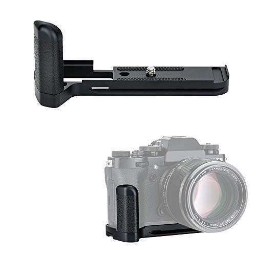 JJC Metal L Bracket Hand Grip for Fujifilm X-T3 & X-T2 - Arca Swiss Quick Release, Replaces MHG-XT3 & MHG-XT2