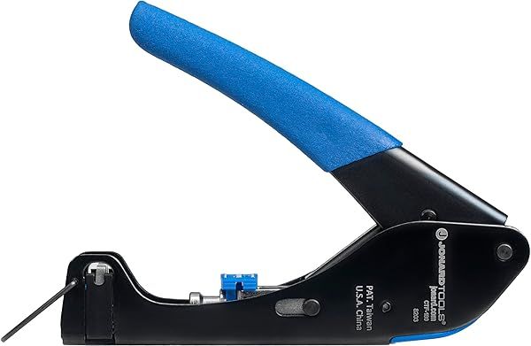 Jonard Tools CTF-180, 360 Degree Compression Tool for Coaxial Cable RG59 and RG6 F Connectors