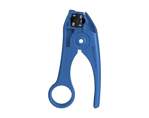 Jonard Tools UST-1596 Coaxial Cable Stripper for RG59 & RG6 - Precision Stripping Tool