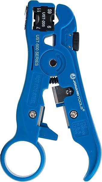 Jonard UST-500 Universal Cable Stripper for RG59/6 & 7/11 Coax Cables - Efficient & Reliable Tool