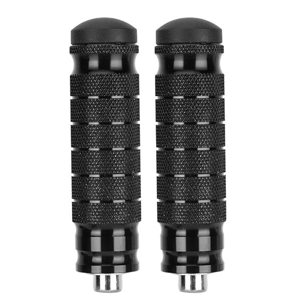 Buy KIMISS 8mm CNC Aluminum Motorcycle Foot Pegs - Non-Slip Rear Footrests for Ultimate Comfort