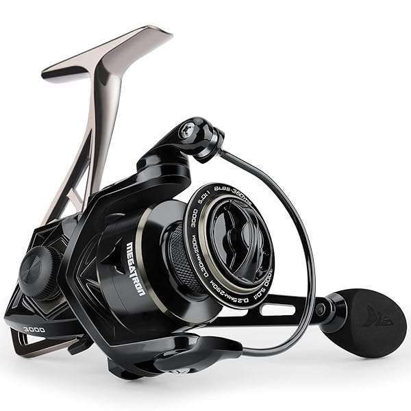 Top-Rated KastKing Megatron 3000 Spinning Fishing Reel: Performance & Durability