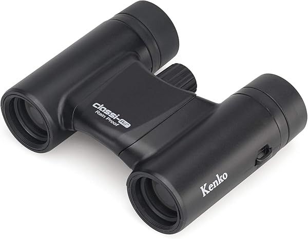 Kenko Binoculars Classi-Air 10x21 DH: Lightweight, Compact, Multi-Coated Roof Prism Design in Matte Black