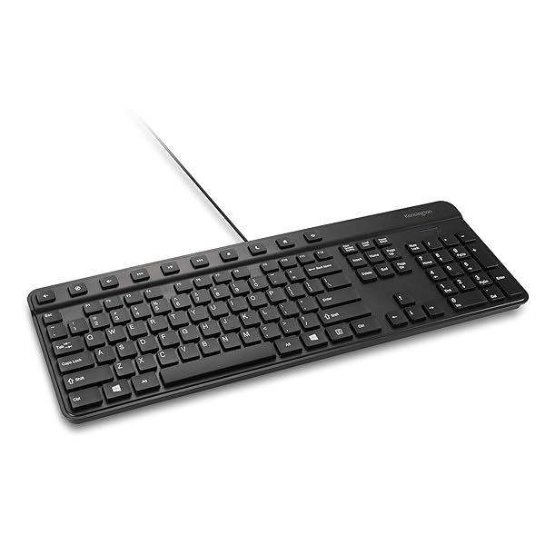 Kensington Simple Solutions Wired Keyboard K55113US - TAA-Compliant, Black | Reliable & Efficient Typing