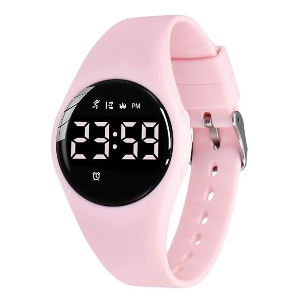 Kids Digital Sport Watches: Waterproof Fitness Tracker for Ages 5-12 - Alarm, Stopwatch & No App Needed!
