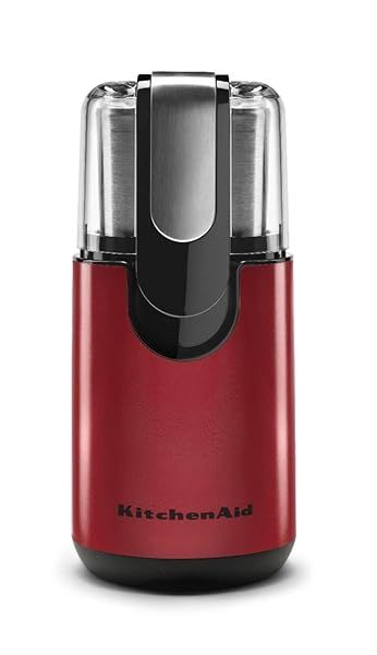 KitchenAid BCG111ER Blade Coffee Grinder - Empire Red, 4 oz | Perfect for Fresh Coffee at Home