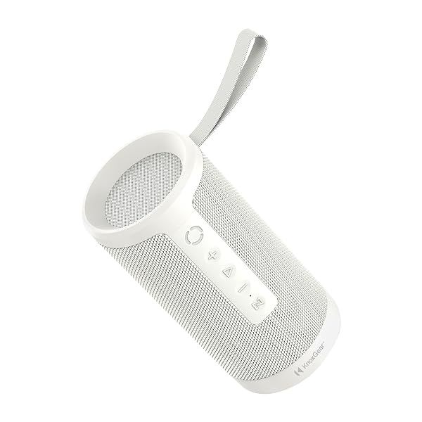 Knox Gear Beatnik Bluetooth Speaker: Portable, Waterproof, Loud Bass & Fast Charge for Outdoor Fun