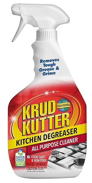 Krud Kutter 305373 Kitchen Degreaser: Powerful All-Purpose Cleaner for Tough Grease, 32 oz