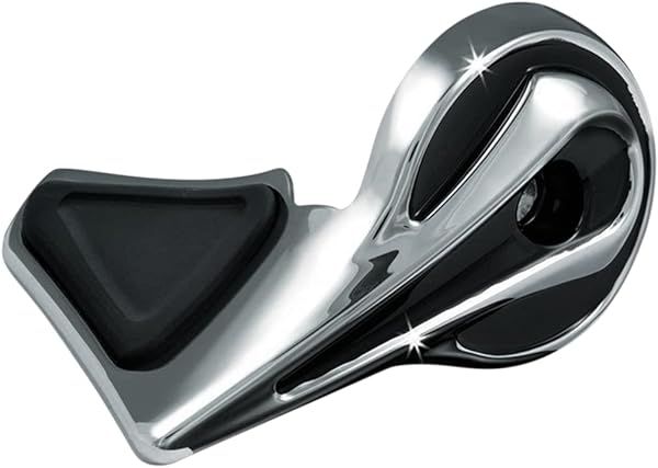 Upgrade Your Ride: Kuryakyn 6354 Kinetic Throttle Boss & Grips - Chrome Motorcycle Handlebar Accessory