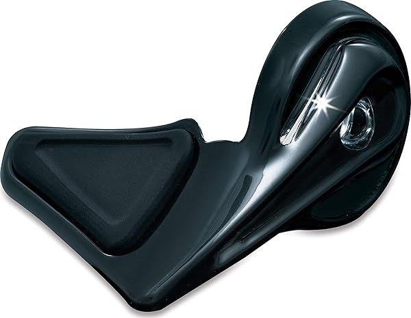 Upgrade Your Ride: Kuryakyn 6355 Kinetic Throttle Boss for Motorcycle Handlebar - Universal Fit, Gloss Black