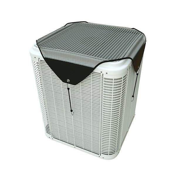 LBG Products All Season Central Air Conditioner Covers 36 x 36 Inch Leaf Guard Mesh Outdoor A/C Defender Set
