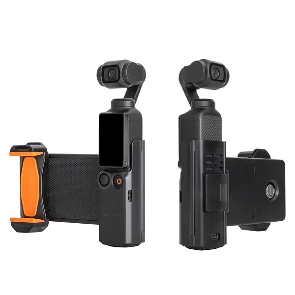 LIBOQIAO Phone Holder Mount for DJI OSMO Pocket 3 Microphone Tripod Expansion Adapter with 1/4 Thread Screw Accessories