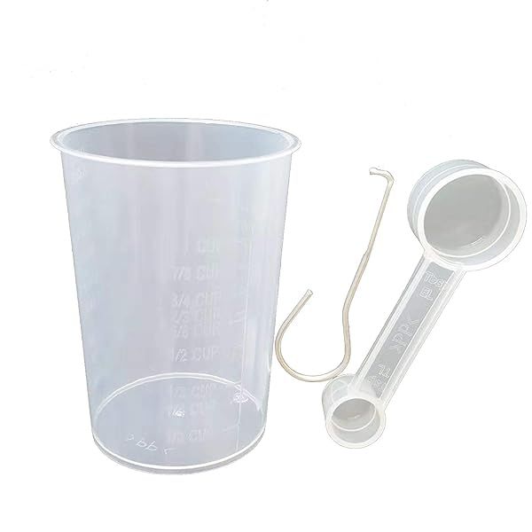 LICHIFIT 300ml Measuring Cup Spoon and Paddle Tool Kit for Bread Maker Machine Spare Parts