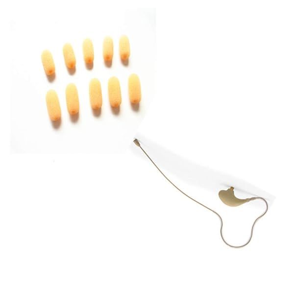 LINHUIPAD 15 Pack Mini Lavalier Foam Windscreen for Countryman E6 & Headset Mics - Perfect Sound Quality!