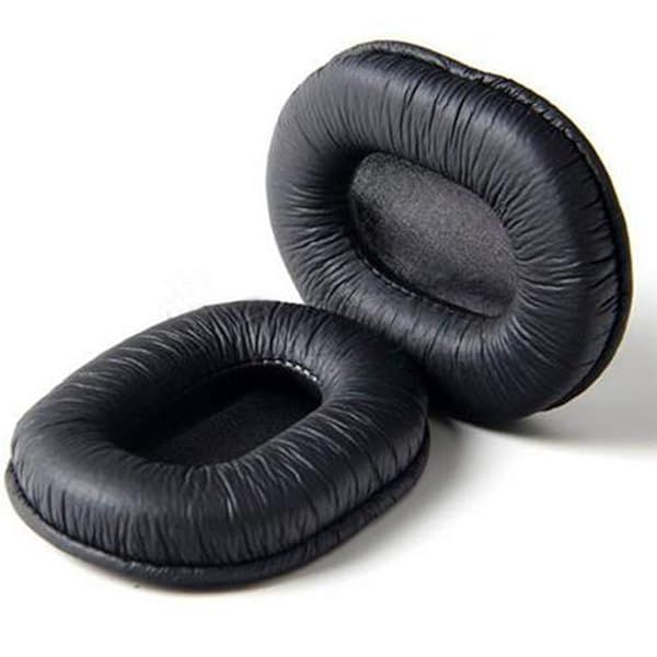 LINHUIPAD Replacement Earpads for Sony MDR-7506, MDR-7806, V6 & CD900ST - Comfortable Black Cushions