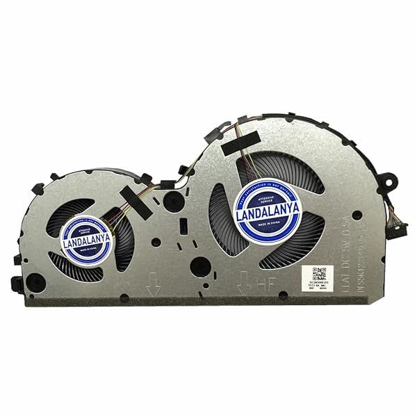 Landalanya Replacement Laptop CPU Cooling Fan for Lenovo Ideapad L340 Gaming Series ND85B24-18K01 DC28000E1D0 DTA3 DFS5K12214161D