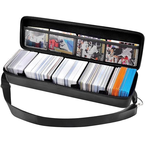 1500+ Baseball Card Holder Storage Case - Fits Topps, Football, C.A.H, PM TCG & Phase 10 Cards - Durable & Spacious Bag Only