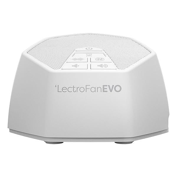 LectroFan EVO Guaranteed Non-Looping Sleep Sound Machine with 22 Unique Fan Sounds, White Noise Variations, and Synthesized Ocean Sounds, with Sleep Timer