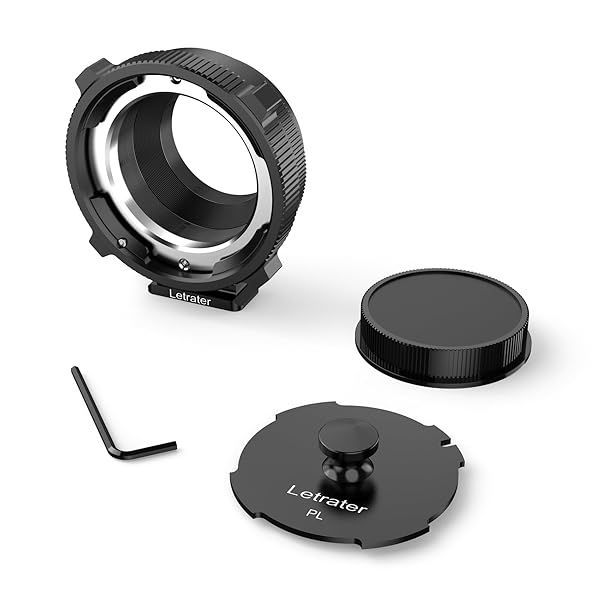 Buy Letrater PL to L Mount Adapters for Panasonic S1/S1R/S1H/S5 & Leica SL/SL2 - Matte Black Compatibility