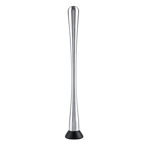 11-Inch Stainless Steel Cocktail Muddler - Professional Bar Tool for Mixing Drinks & Fruit