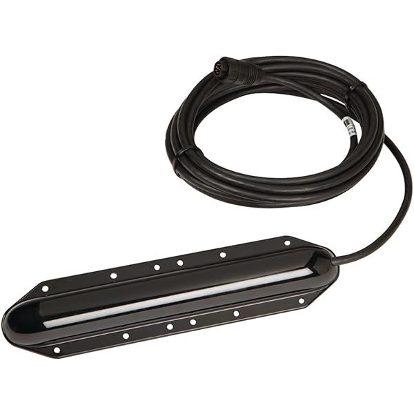 Lowrance 000-10802-001 Skimmer Transom Mount Transducer for LSS-2 StructureScan HD Fishfinder - Enhance Your Fishing Experience