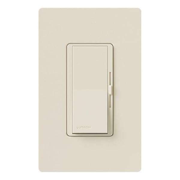 Buy Lutron Diva Quiet 3-Speed Fan Control DVWFSQ-FH-LA - Light Almond, 1.5 Amp, Single Pole/3-Way with Wallplate