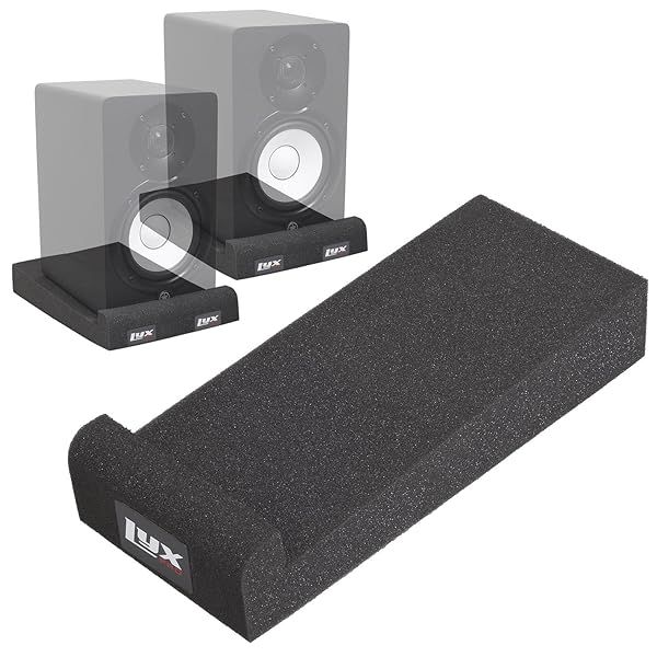 LyxPro MNS-4 Studio Monitor Isolation Pads - Enhance Sound Quality & Reduce Vibration