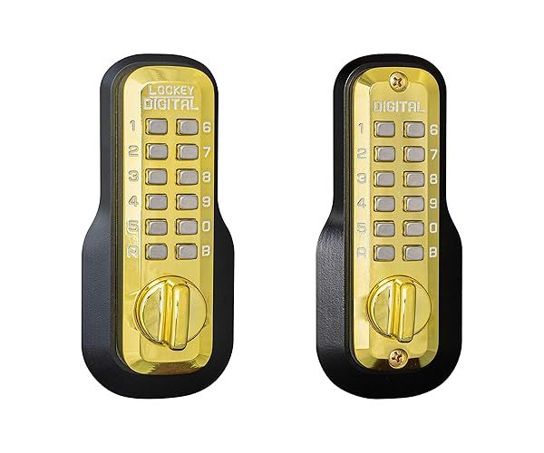 Secure Your Home with M210BBDC Keyless Mechanical Deadbolt - Easy Installation & Enhanced Safety