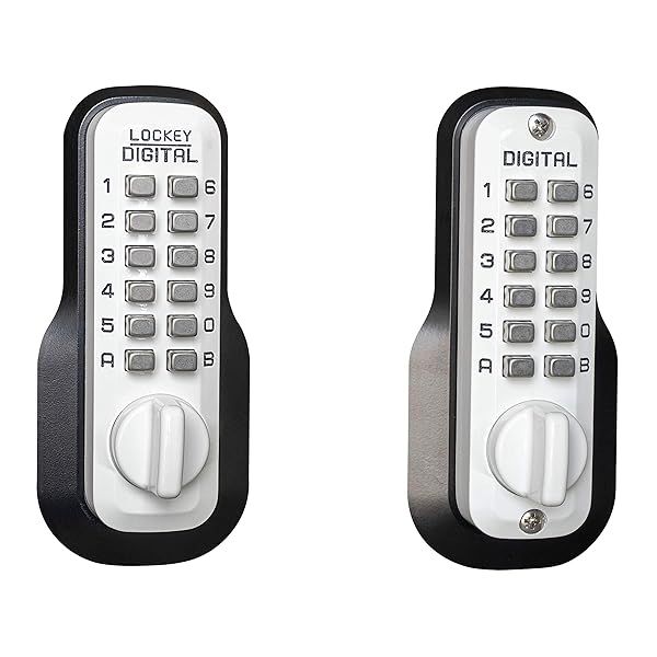 Secure Your Home with M210WHDC Mechanical Keyless Deadbolt - Easy Installation & Enhanced Safety
