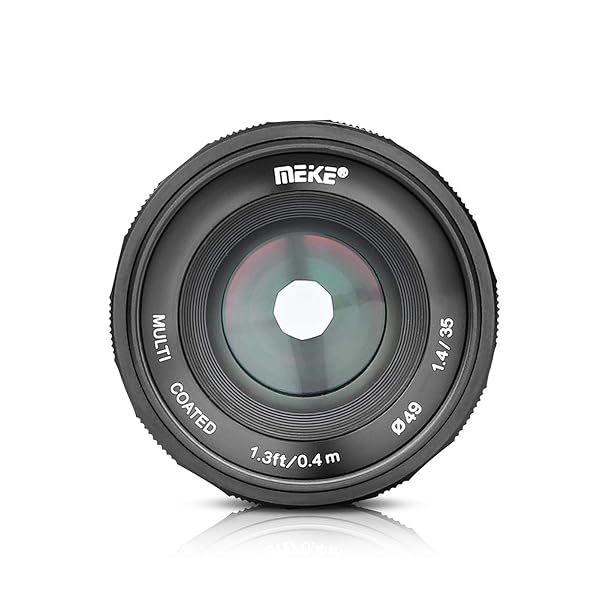 MEIKE MK-35mm F/1.4 Lens for Olympus & Panasonic M4/3 Cameras - Manual Focus, Large Aperture