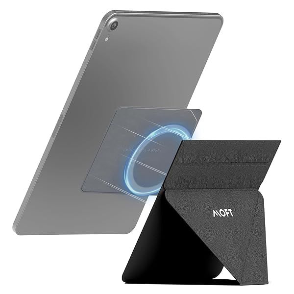 MOFT Snap Tablet Stand: Ultra-Slim, Adjustable Holder for iPad Pro & Air - Perfect for Desk Use in Portrait/Landscape