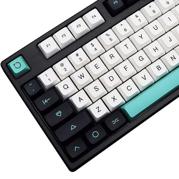 Buy MOLGRIA Light Cyan Keycaps 129 Set - Custom PBT XDA Profile for Mechanical Keyboards (Gateron, Kailh, Cherry MX)